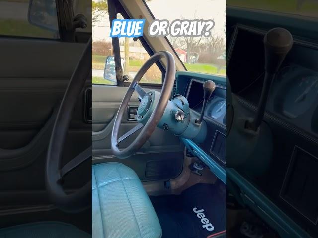 Blue or Gray?  #automobile #car #diy #shorts