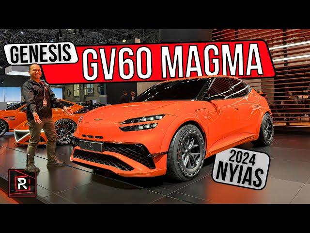 The Genesis GV60 Magma Concept Brings More Speed & Handling To An Already Quick EV