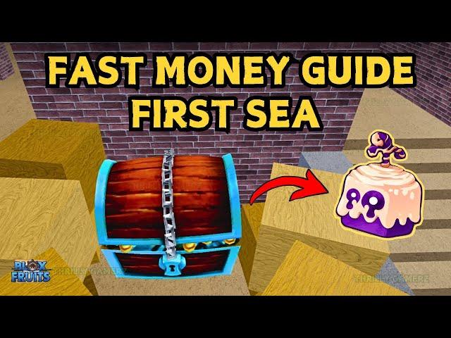 Fastest Way To Grind Money In First Sea Blox Fruits