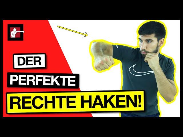 Rechter Haken beim Boxen / Kopfhaken schlagen Basics / Hook Tutorial