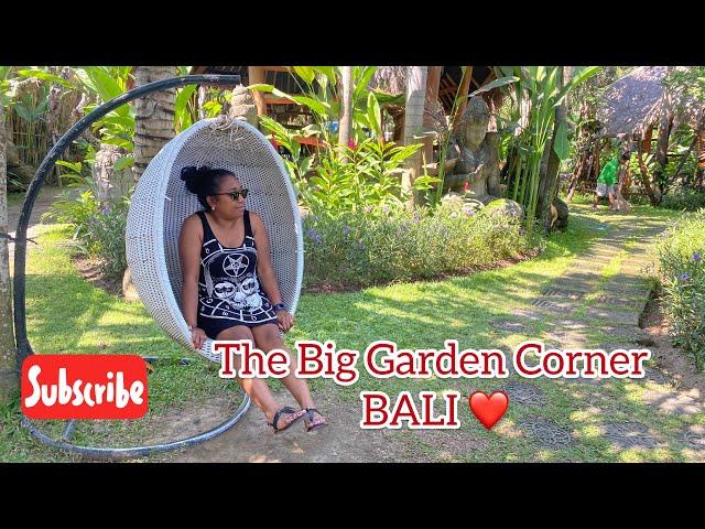 Big garden Corner Bali-Indonesia ️it