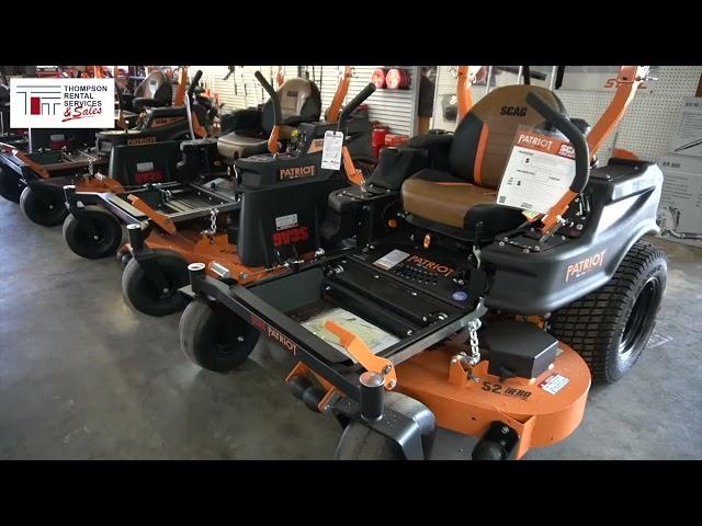 SCAG Zero Turn Mowers - Thompson Rentals & Sales, Columbia, SC