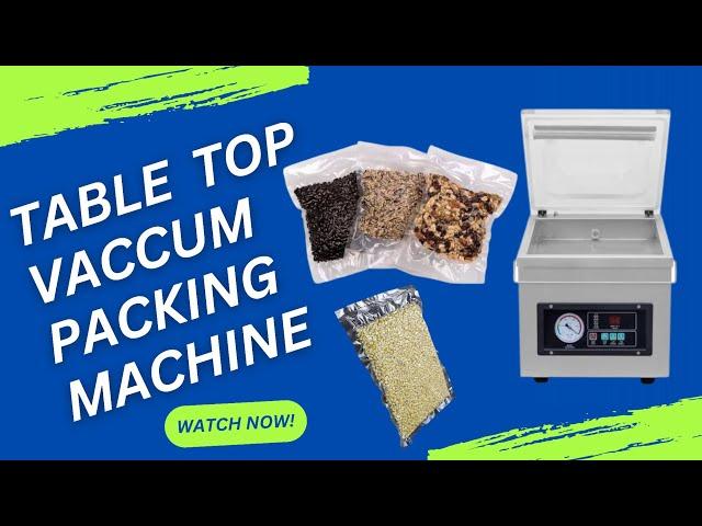 DZ 260 Tabletop Vaccum Packaging Machine