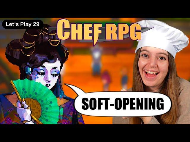 Soft Opening des TEEHAUS!#029 Let‘s Play Chef RPG DEUTSCH