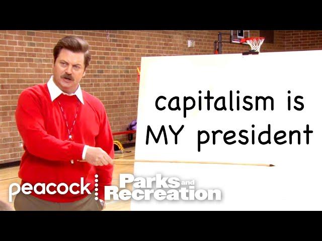 Ron Swanson Loves Capitalism and Libertarianism | Parks and Recreation