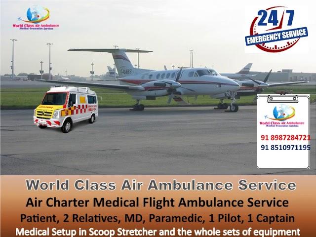 Advanced People only Choose World Class Air Ambulance Service in Patna