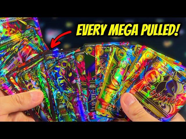 I Pulled Every Single Ultra Rare Mega Pokemon Card In This Opening!