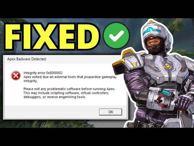 How To Fix Error Code 0x8000002 on Apex Legends | Badware Detected