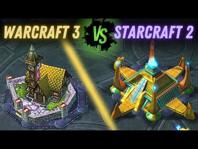 StarCraft 2 Vs Warcraft 3: Protoss Versus The Alliance?! (Modded SC2 Cast)