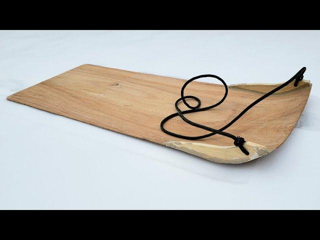 Simple Wooden Sled From Plywood