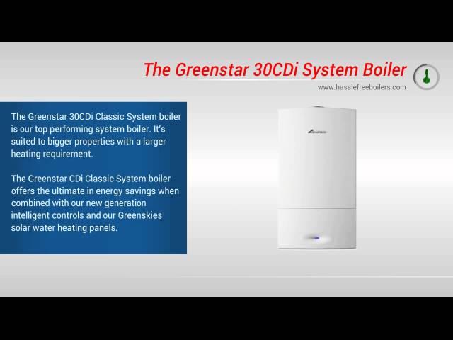 Worcester Bosch Greenstar 30CDi System Boiler Video Review