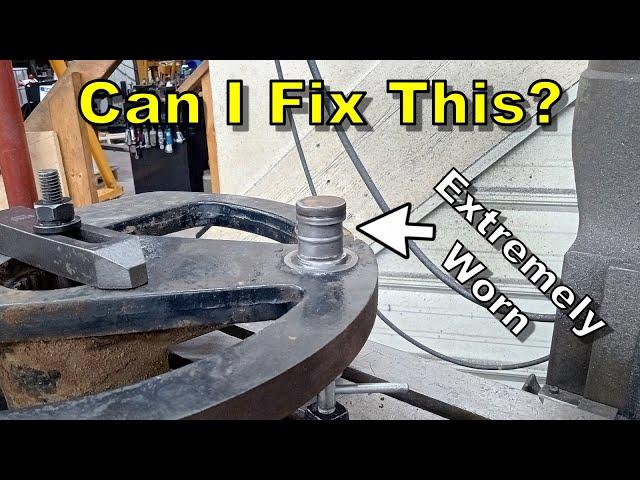 Repairing A Badly Worn, Obsolete Part for a Hay Baler - Manual Machine Shop