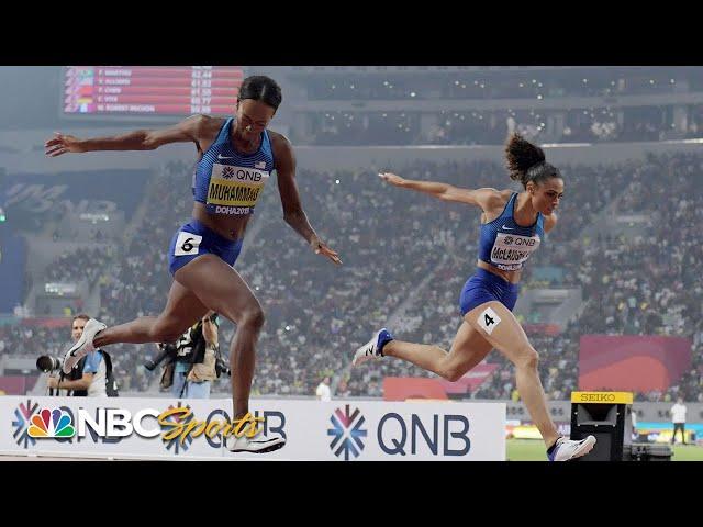 Dalilah vs. Sydney: re-living the GREATEST 400m hurdles race ever | NBC Sports