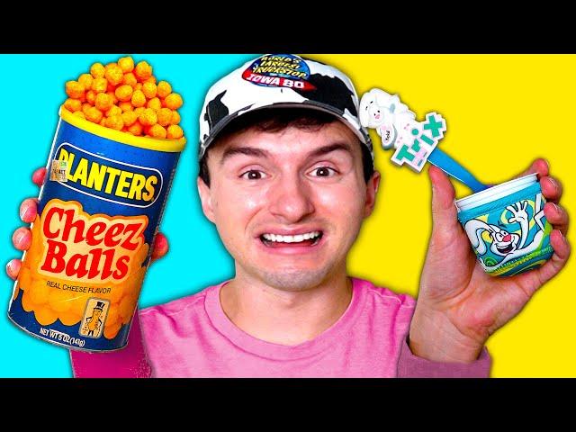 I Tried Discontinued Forgotten Childhood Snacks (again)