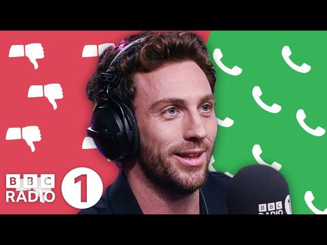 "It's turned into a roast, now!" Aaron Taylor-Johnson plays Unpopular Opinion