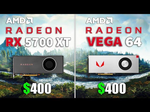 RX 5700 XT vs VEGA 64 Test in 8 Games