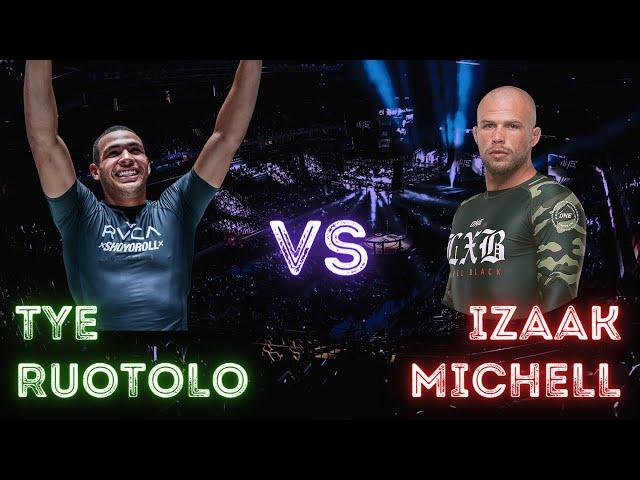 Tye Ruotolo's UNFORGETTABLE Finish vs Izaak Michell on ONE Championship (BJJ Breakdown)