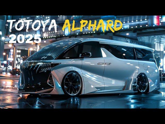 TOYOTA ALPHARD ALL NEW 2025  - CAR AI DESIGN