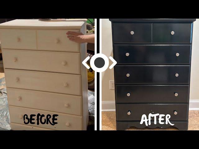 Trash to GOLD - Refinishing a Chest From Facebook Marketplace