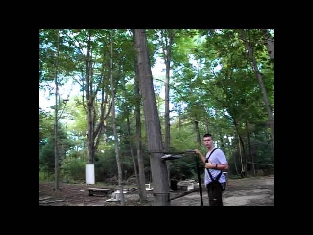 How To Use A Self Climber Tree Stand