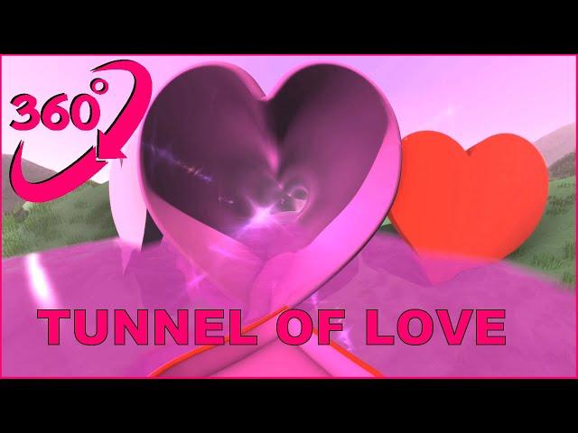 360 video - V-day Tunnel Of Love - VR 4K