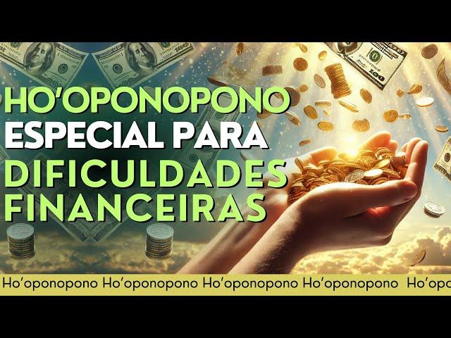 Ho'oponopono para Problemas Financeiros | Reiki a Distância com Limpeza de Memórias.