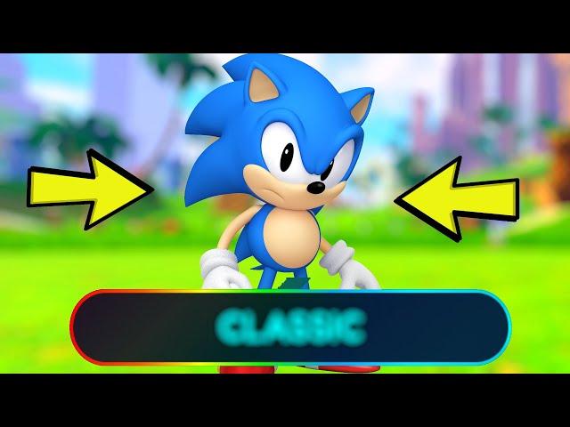 THIS CODE GIVES CLASSIC SONIC IN SONIC SPEED SIMULATOR!?