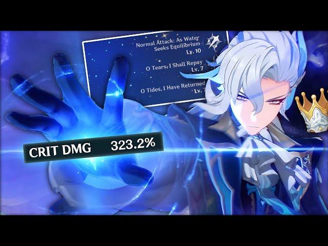 300% CRIT DMG NEUVILLETTE IS BROKEN in Genshin Impact