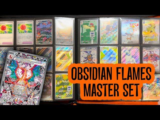 Pokemon Obsidian Flames Complete Master Set - 406 Cards + Promos + Charizard everywhere!