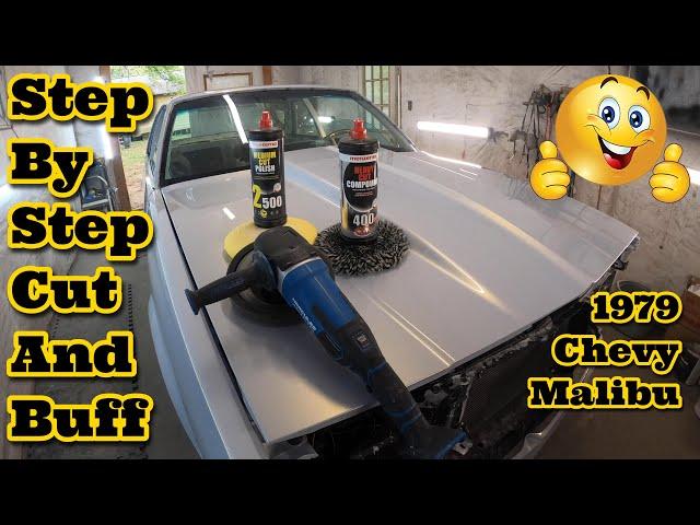 Cut And Buff A Car To Remove Orange Peel & Trash From Your Paint Job RUPES DA POLISHER VS ROTARY