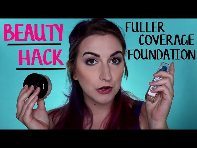 BEAUTY HACK - Full Coverage Foundation | Kirby Rose