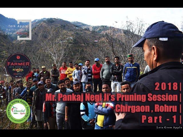 2018 | Mr. Pankaj Negi Ji’s Pruning Session | Chirgaon | Rohru | Part 1 | Lets Grow Apple