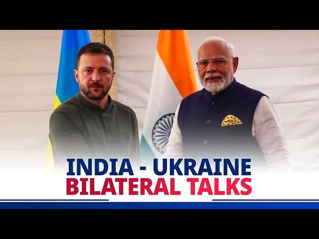 LIVE: PM Modi meets President Zelenskyy of Ukraine