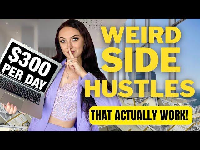 5 WEIRD Side Hustles That Are Making People RICH + HOW to Start!