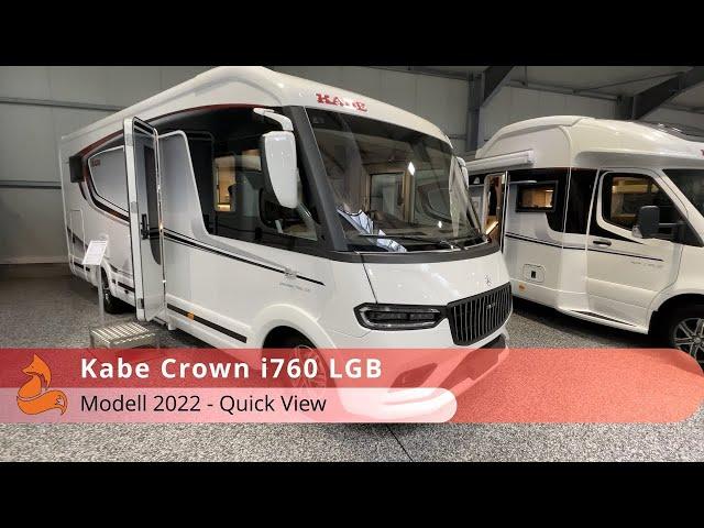 KABE Crown i760 LGB - 2022Luxury fully integrated