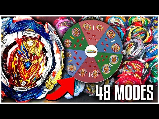 ZEST ACHILLES 48 MODE CHANGE ULTIMATE CHALLENGE! | Competitive Stock? Beyblade Burst BU Marathon