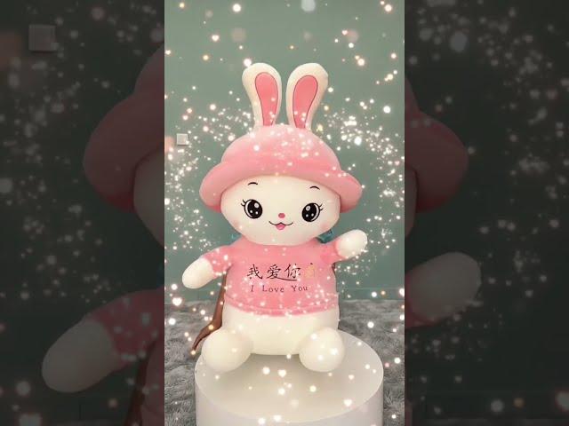 CUTE I LOVE YOU BUNNY PLUSHIE - omgkawaii.com #shorts #viral