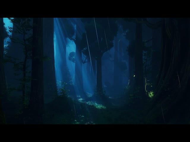 自然音|雨聲| Relaxing Forest Rain Sounds for Sleeping, Relax, Study|集中|白噪音