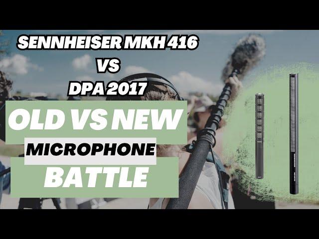 Battle of the Boom Mics: Sennheiser MKH 416 vs. DPA 2017 Shotgun Microphone