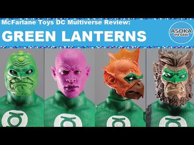 McFarlane Toys DC Multiverse Review: Green Lantern Tomar-Re Abin Sur | Asoka The Geek