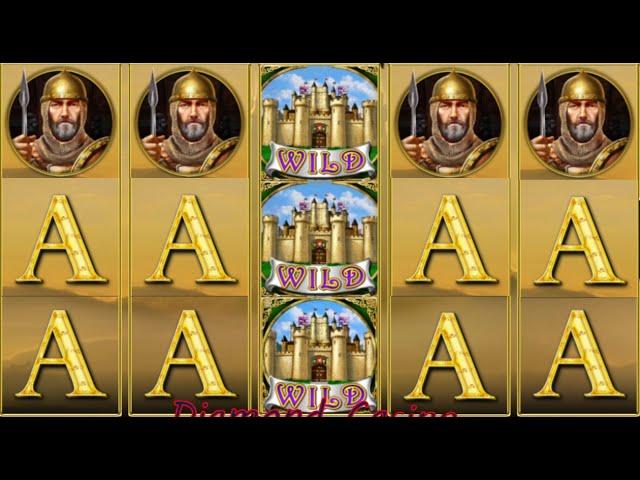 Royal Secrets 2022 - EGT Slot - Fructe Pacanele - Linia de Gladiatori , 4 Regi , Jackpot Cards