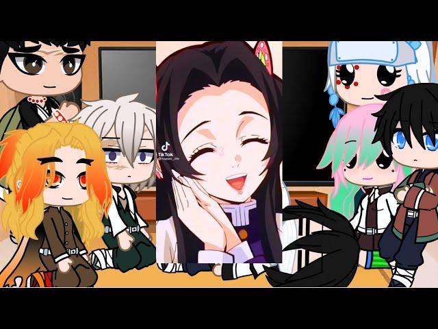  TOP 3 Hashiras react to Shinobu Kocho and Kanae + Muichiro | Gacha Club | Demon Slayer | Tik Tok