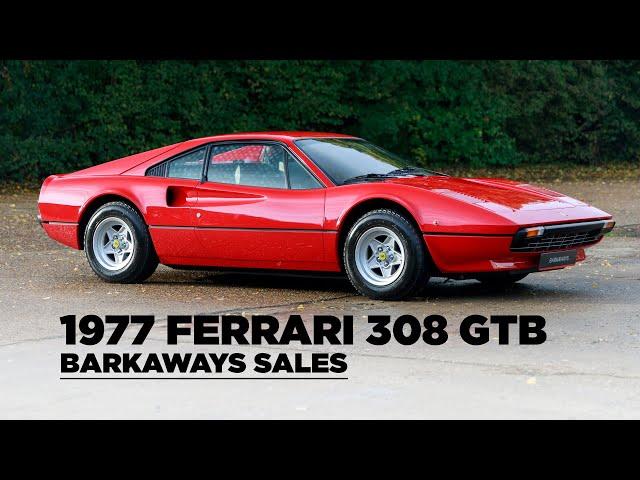 1977 Ferrari 308 GTB - Barkaways Sales