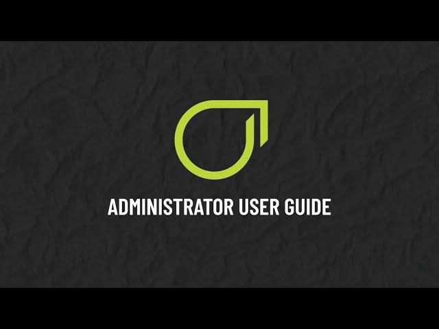 Administrator User Guide