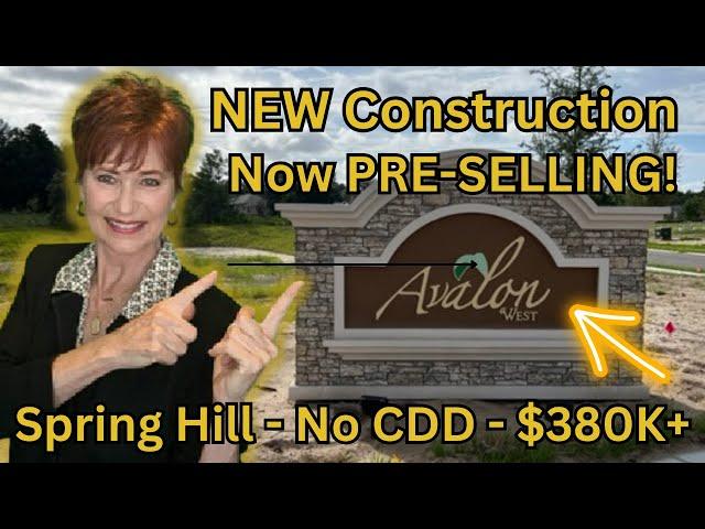 Avalon West by M/I Homes | Spring Hill New Construction | Pre-Selling $380K+ | NO CDD!!