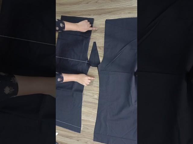 How to attach miyani perfectly..#plazo #miyani #stitching #cuttingandstitching #shortsvideo