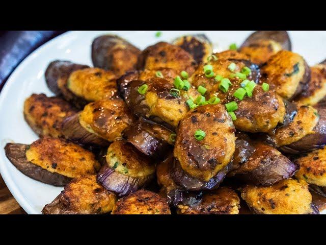 Stuffed Eggplant Recipe (Hakka Style)