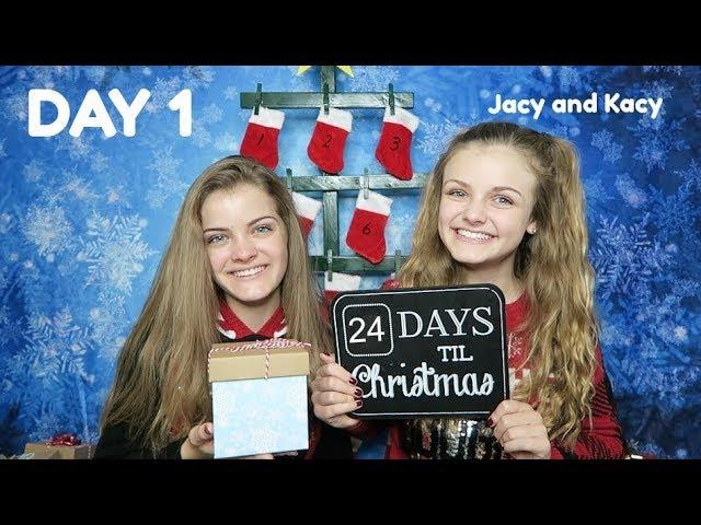 Christmas Countdown 2017 ~ Day 1 ~ Jacy and Kacy