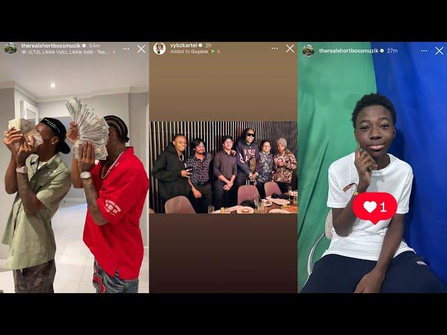 VYBZ KARTEL & HIS BABY MOTHER SHORTY SHOWS OFF THEIR CHILDREN LIVING THEIR BEST LIVES