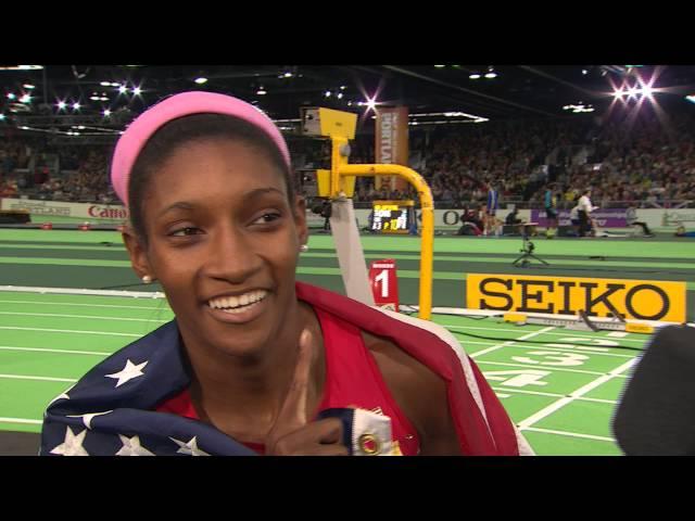 IAAF WIC Portland 2016 - Quanera HAYES USA 400m Women Final BRONZE